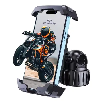 Bicycle mobile phone holder adjustable mobile phone holder
