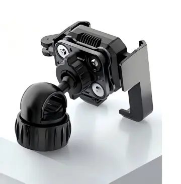 Bicycle phone holder Half-wrap design shock absorbing phone holder