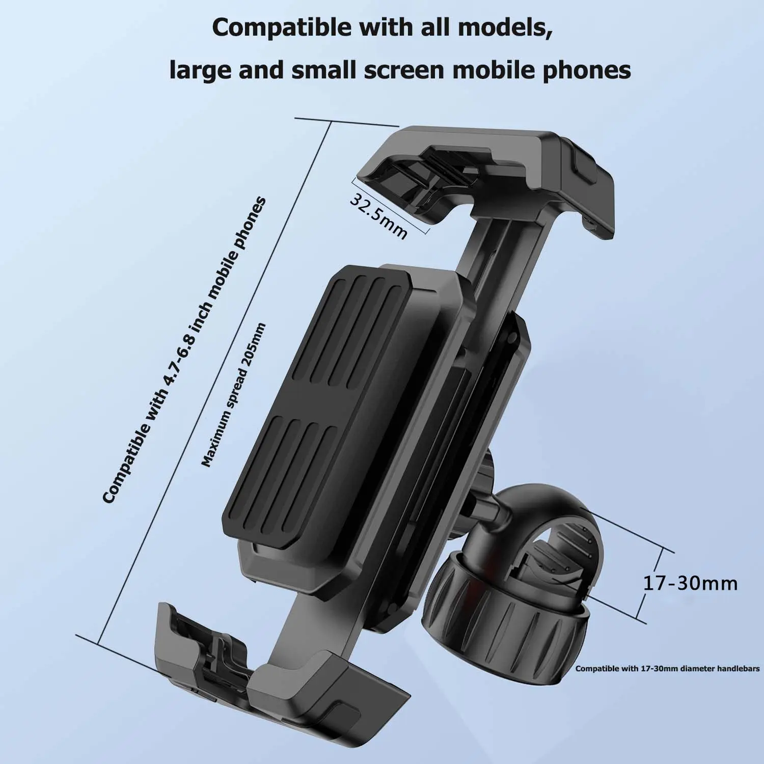 Bicycle mobile phone holder adjustable mobile phone holder-product