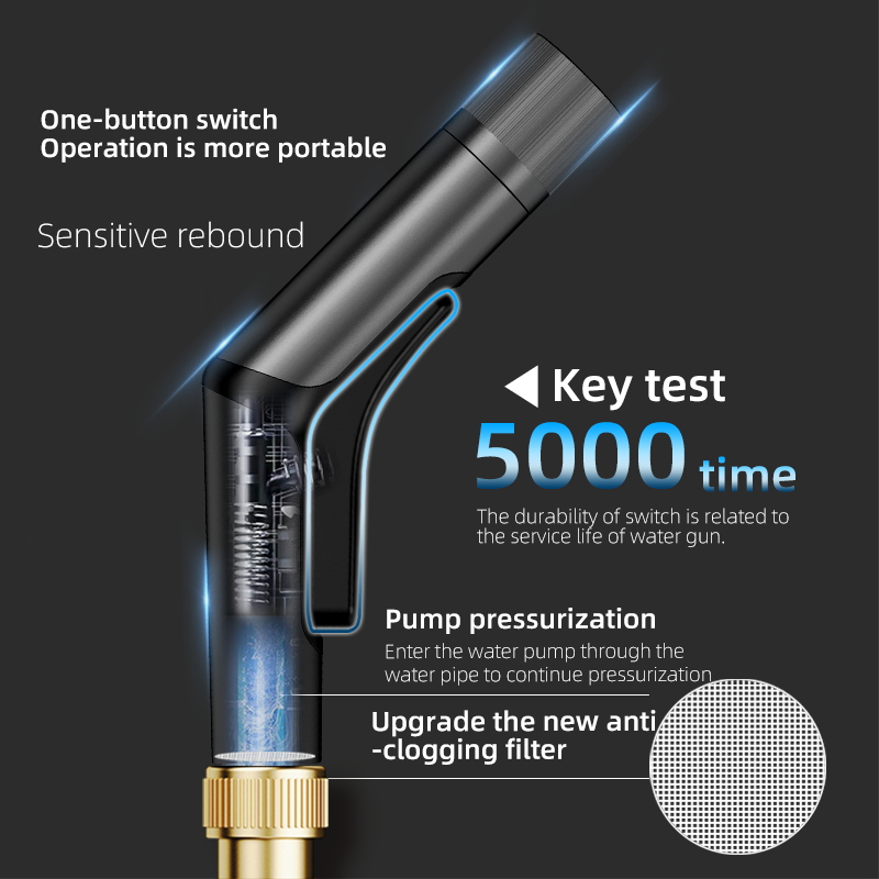 Water Gun Car Wash Water Gun High Pressure Car Wash Gun (8)ut7