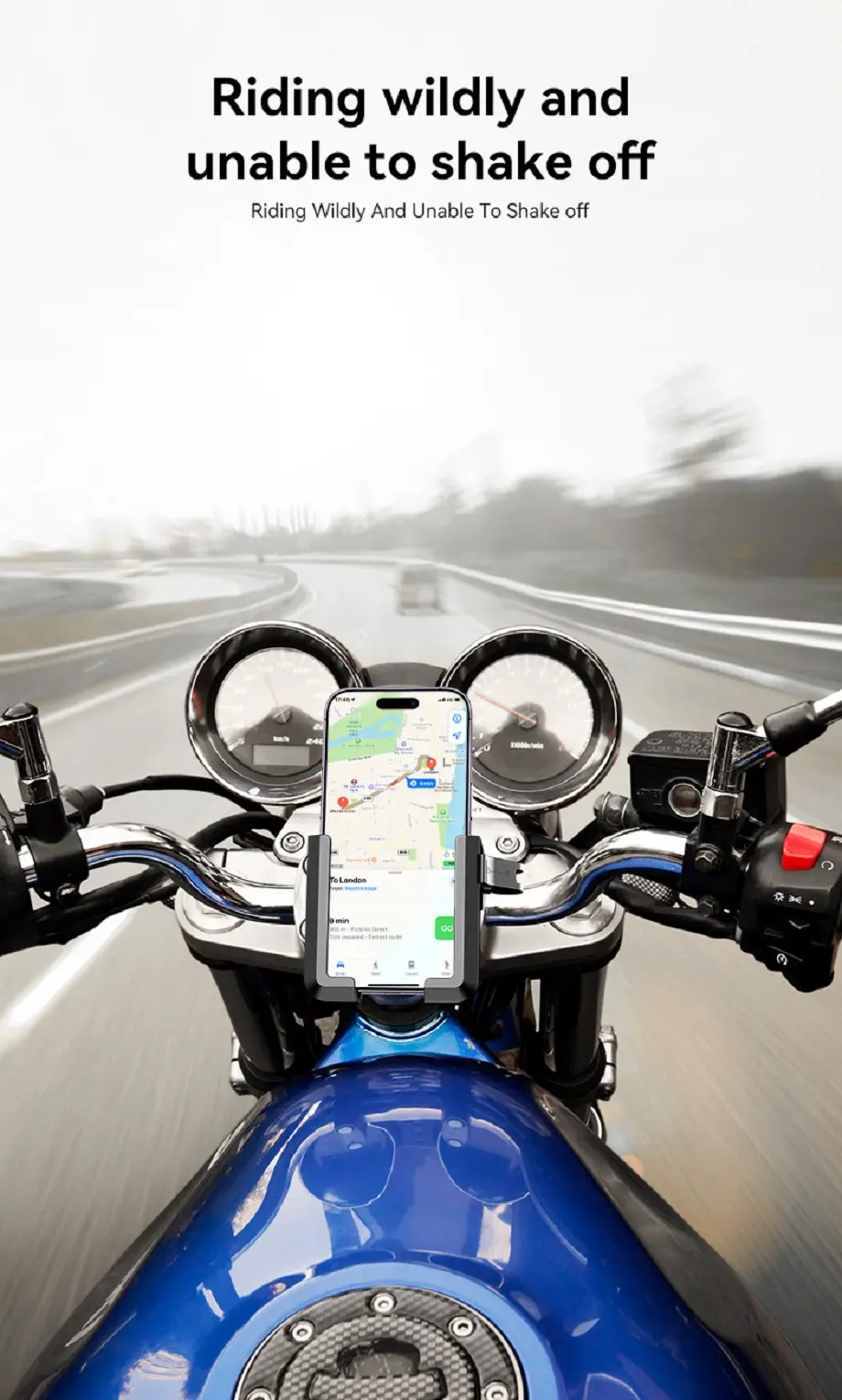 Revolutionary Shock-Absorbing Cycling Phone Mount Hits Market-1