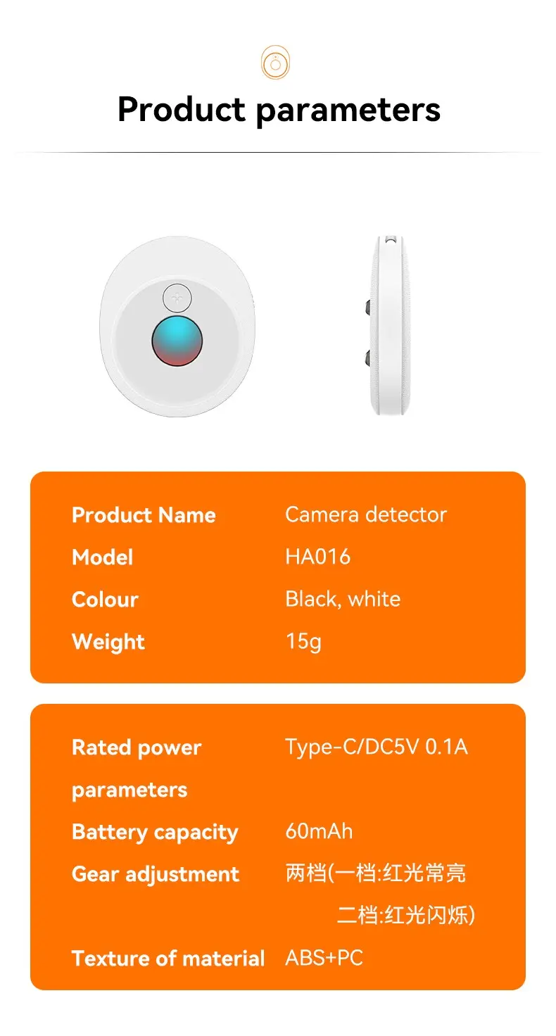 Camera Infrared Detector12