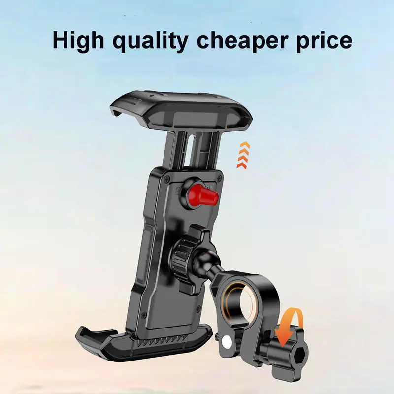 Bicycle Phone Mount Plastic Scooter Phone Holder Motorcycle Phone Mount