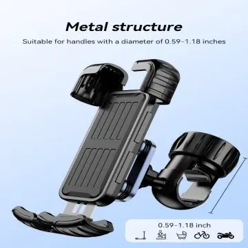 New shock-absorbing model motorcycle cell phone holder
