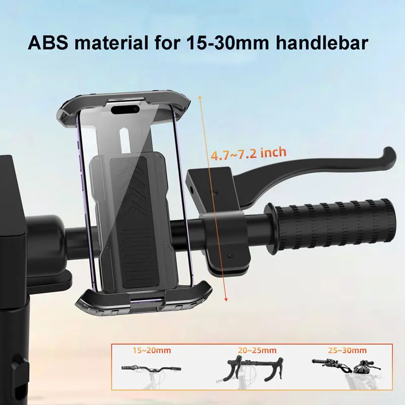 Bicycle Phone Mount Plastic Scooter Phone Holde...