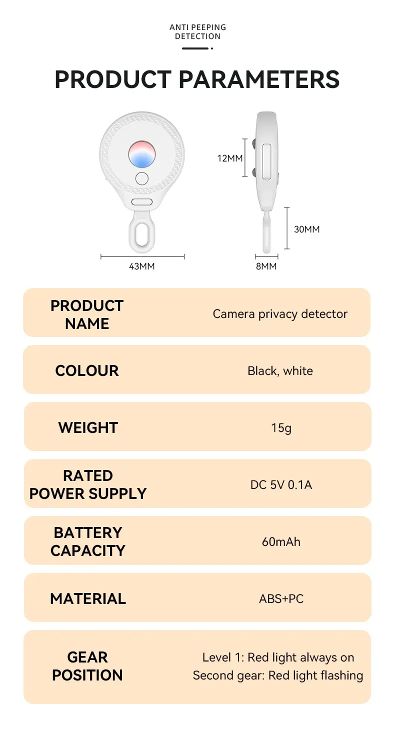 Camera Infrared Detector11